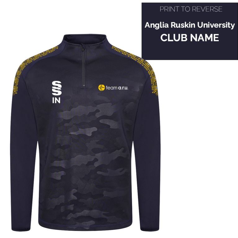 Anglia Ruskin - Camo Performance Top - Unisex Fit