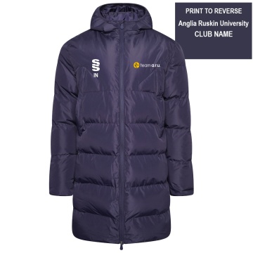 Anglia Ruskin - Active Long Padded Jacket - Unisex Fit