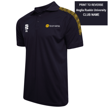 Anglia Ruskin - Dual Solid Colour Polo - Unisex Fit