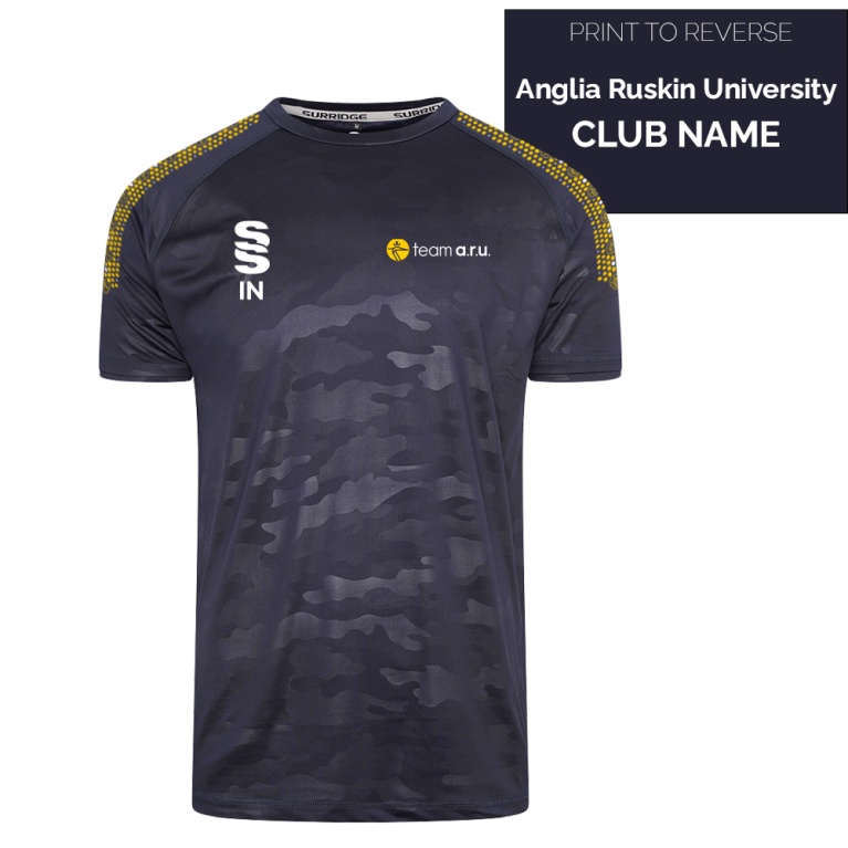 Anglia Ruskin - Camo T-shirt - Unisex Fit